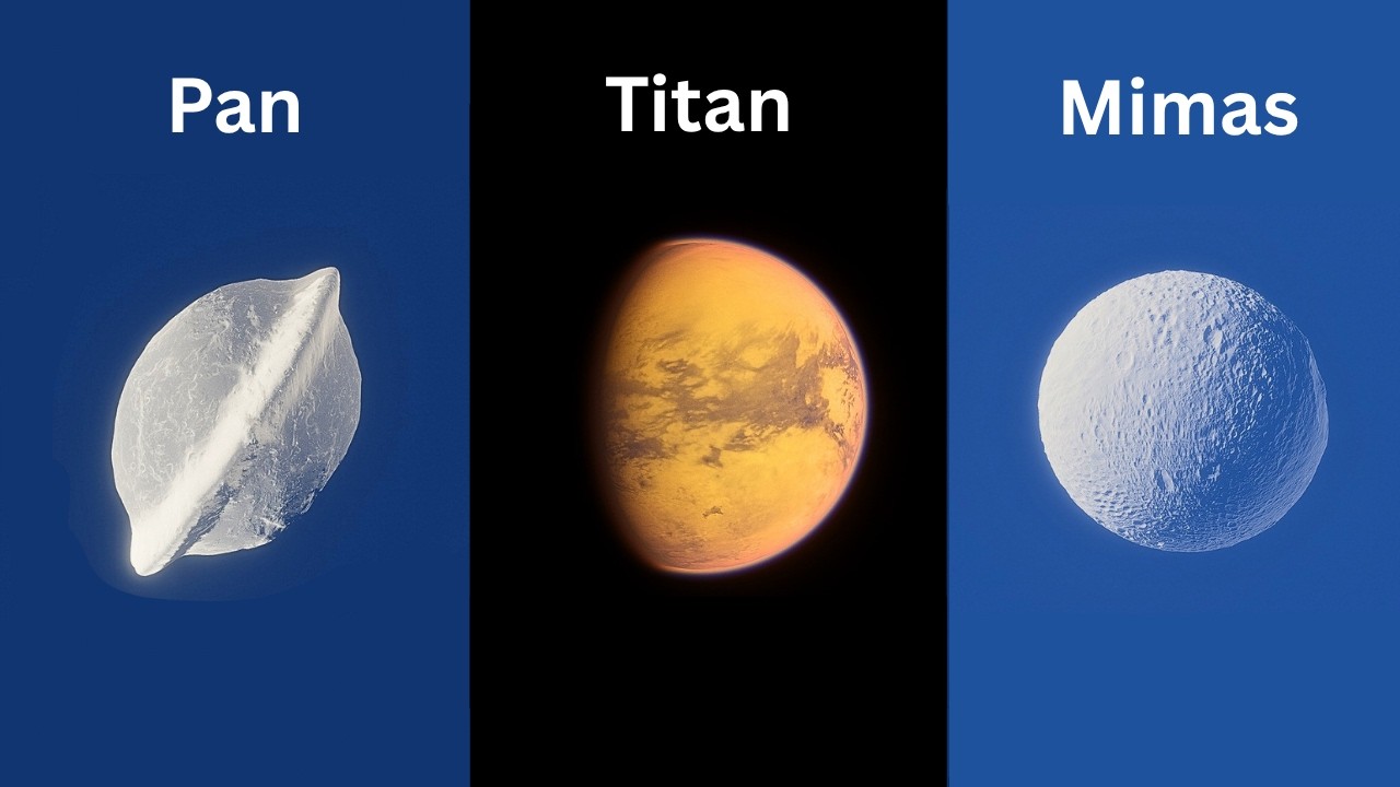 Zooming Into the Moons of Saturn