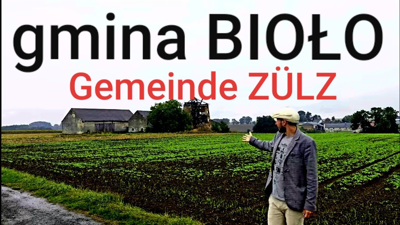 Gmina BIOŁO (ZÜLZ) - plebiscytowŏ granica. Gōrny Ślōnsk #146