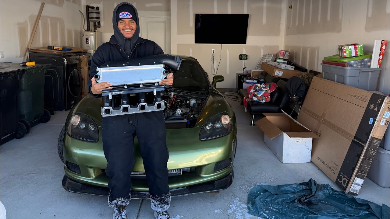 HI-RAM INSTALL ON MY C6 CORVETTE!!
