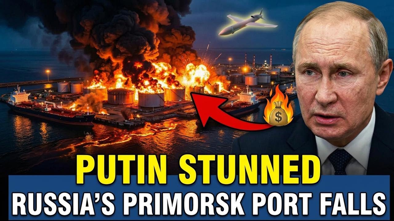 Putin Shocked: Ukraine Wipes Out Russia&rsquo;s Baltic Port at Primorsk