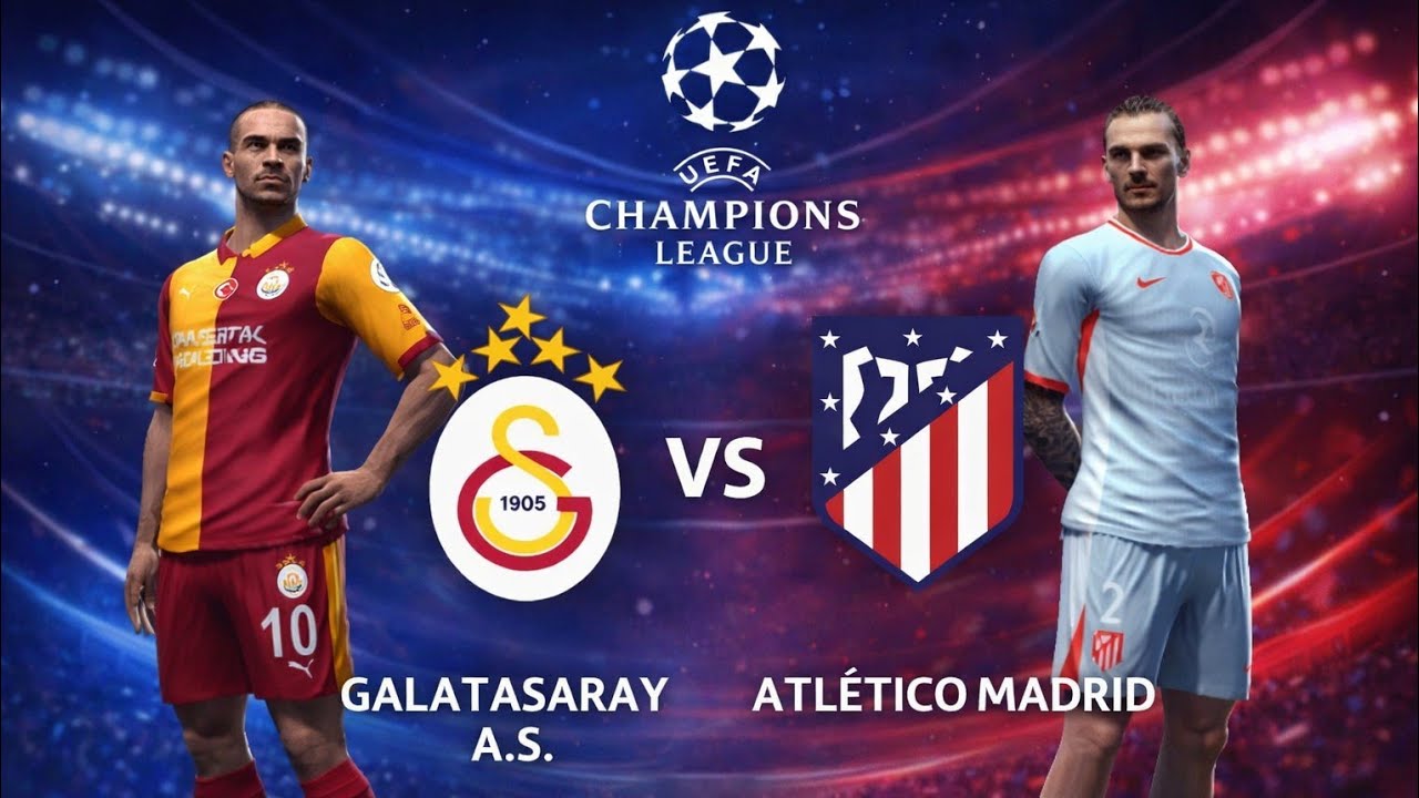 PES 2013 GÜNCEL TRANSFER YAMA GALATASARAY vs ATLETICO MADRID | PES 2013 Şampiyonlar Ligi Simülasyonu