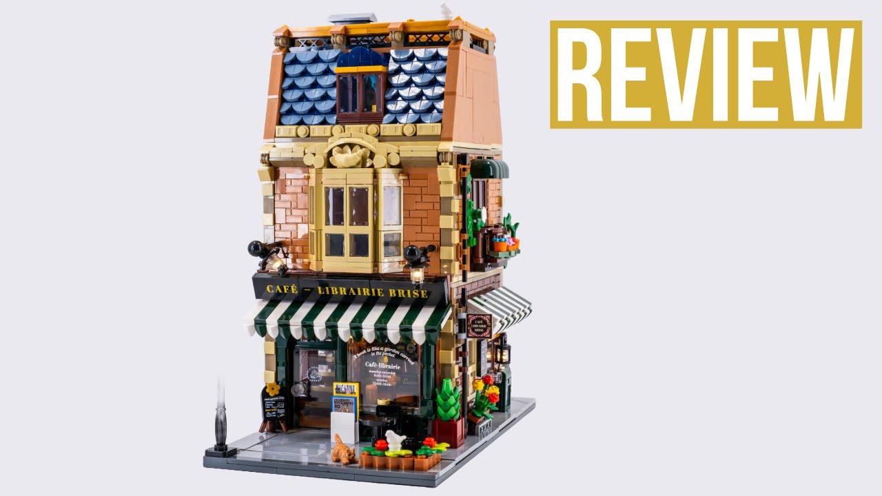 Lumibricks (Funwhole) Book-Cafe REVIEW | Set F9031