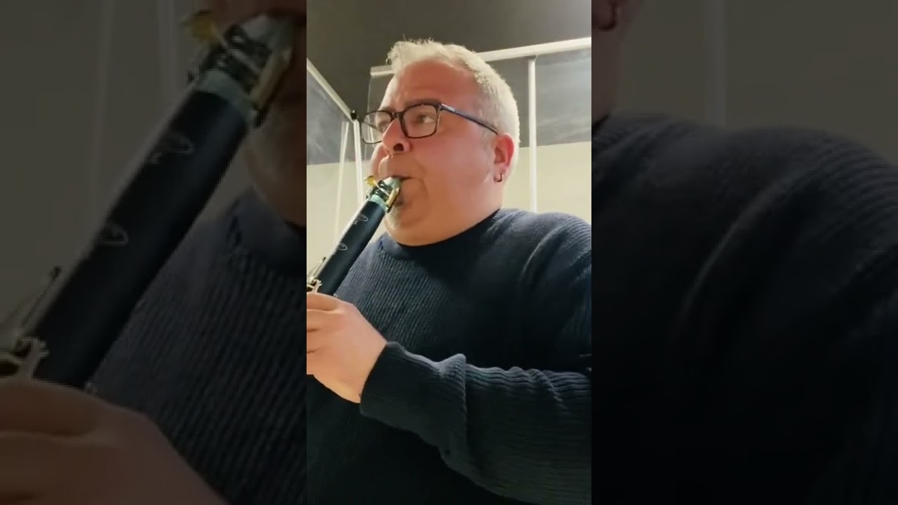 Ejercicio de picado. Clarinete. parte 2