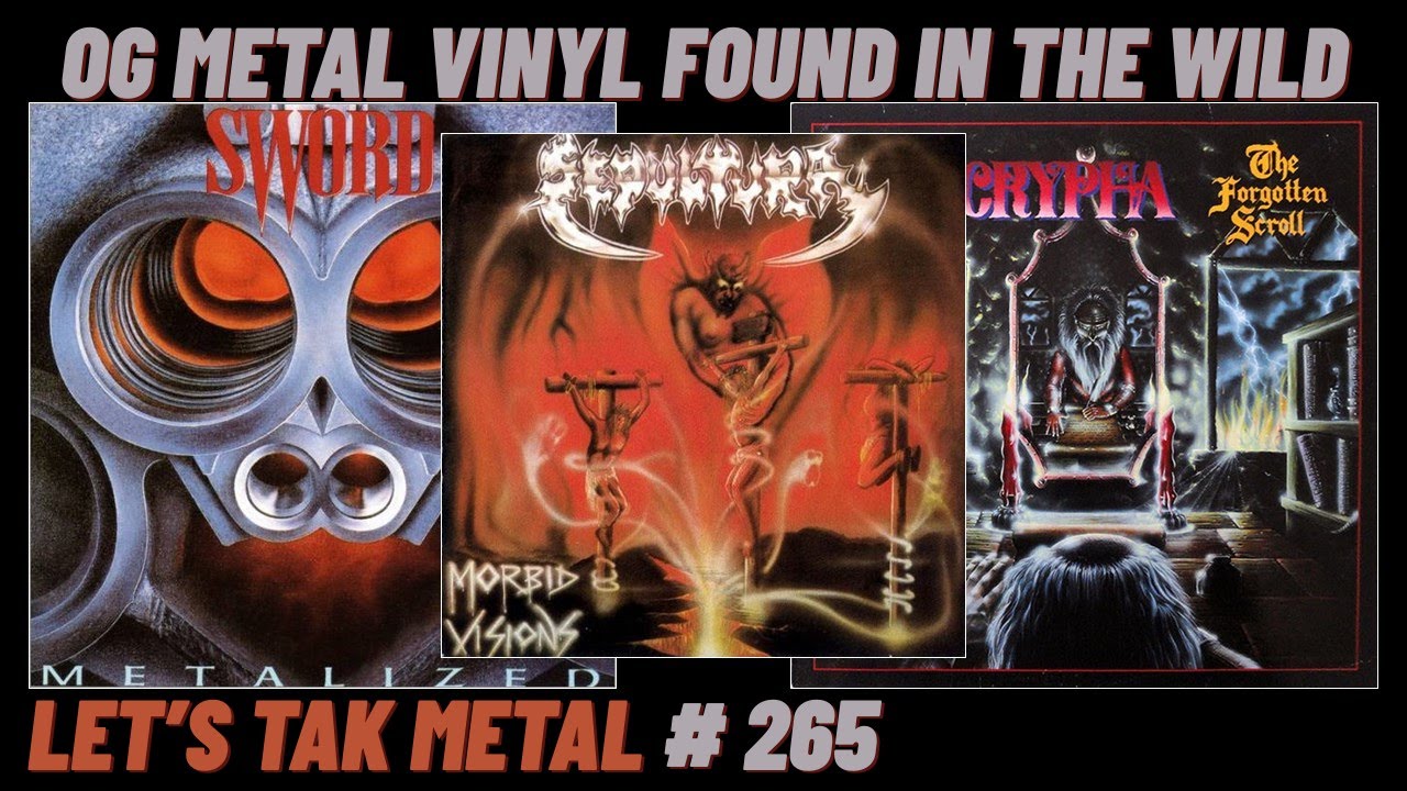 Went to a New Record Store & It Was LOADED With Orig Press Heavy Metal Vinyl! LET'S TALK METAL #265