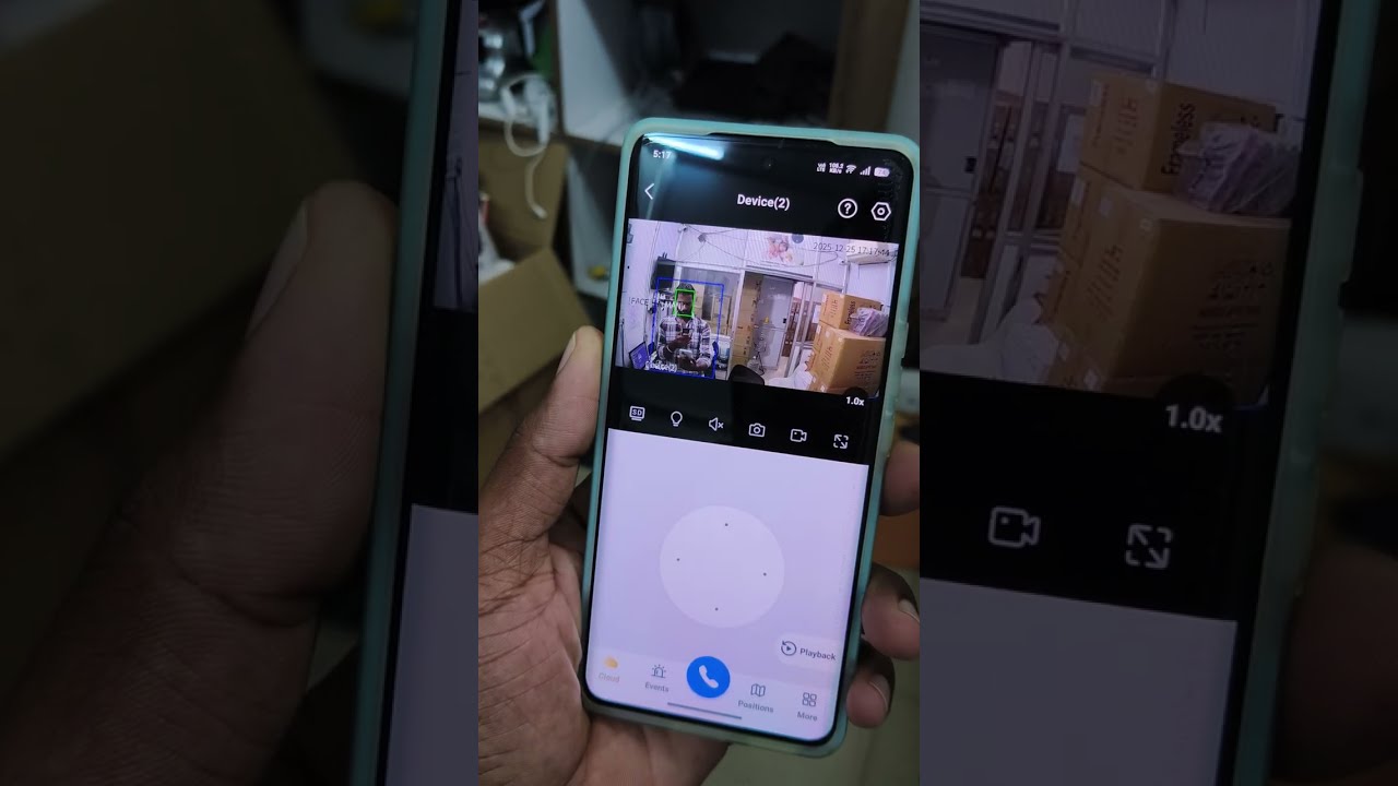 Trueview AI Camera in Tamil ( Face capture, line crossing, object missing alert)