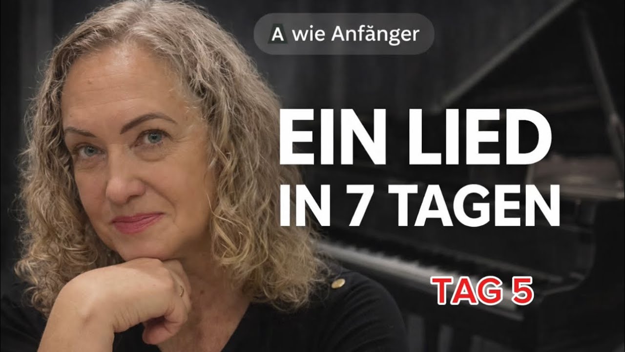 Ein Lied am Klavier lernen in 7 Tagen ohne Vorkenntnisse
