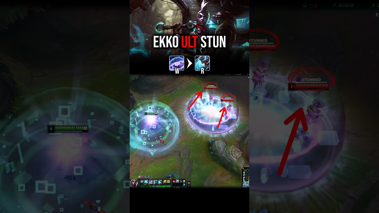 Ekko can proc W with R?