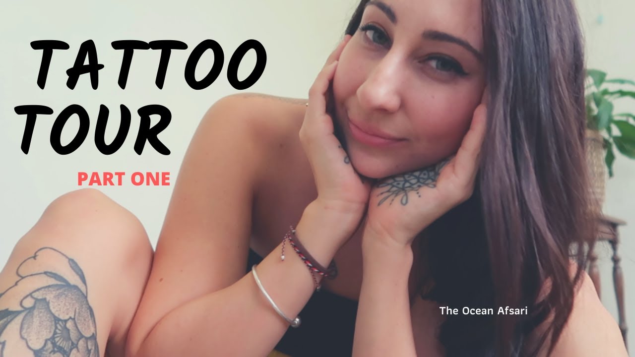 TATTOO TOUR - Part ONE 🖤 Story time & pain, meaningful tattoos!