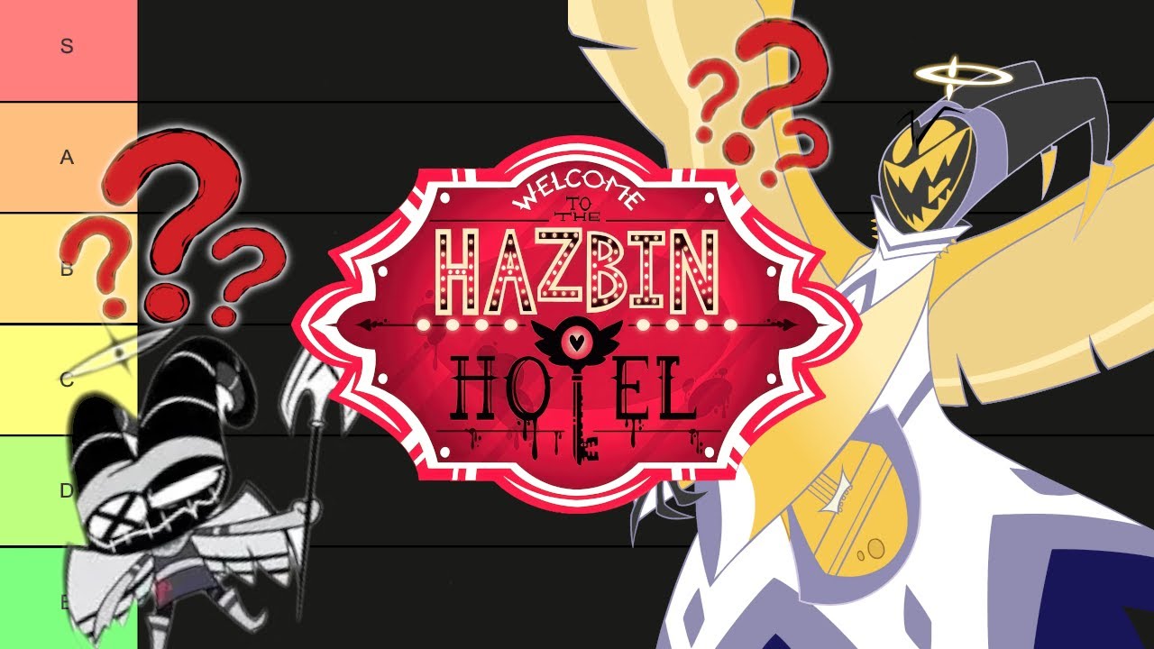 Hazbin Hotel S2 Character Tier List (ADHD FRIENDLY)