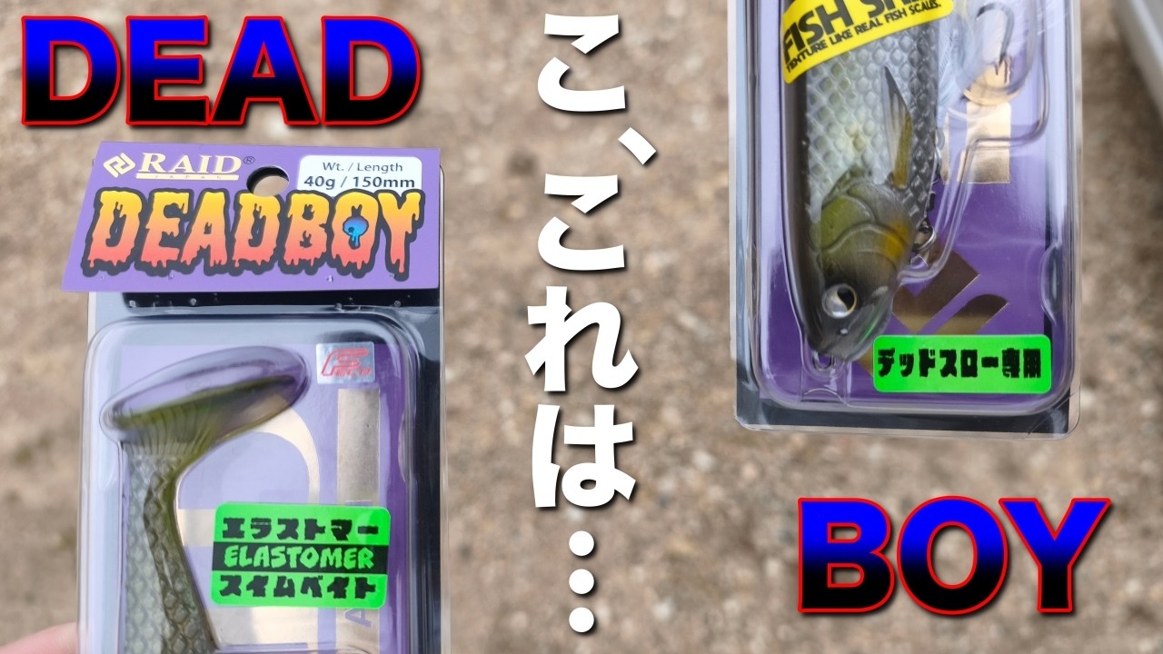 今話題のスイムベイト「デッドボーイ」を使ったらまさかな事に気づいてしまいました。