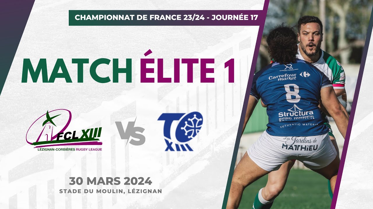 MATCH | Élite - Lézignan VS Toulouse (J17)