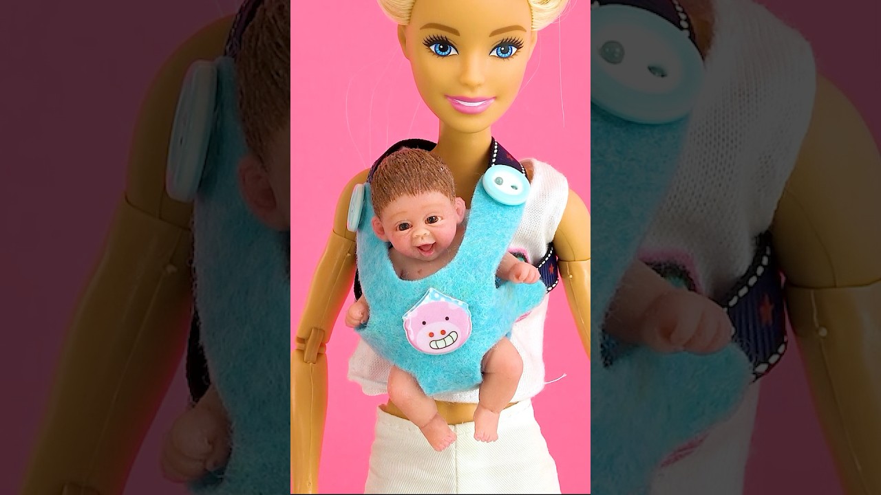 DIY Baby Carrier for Barbie