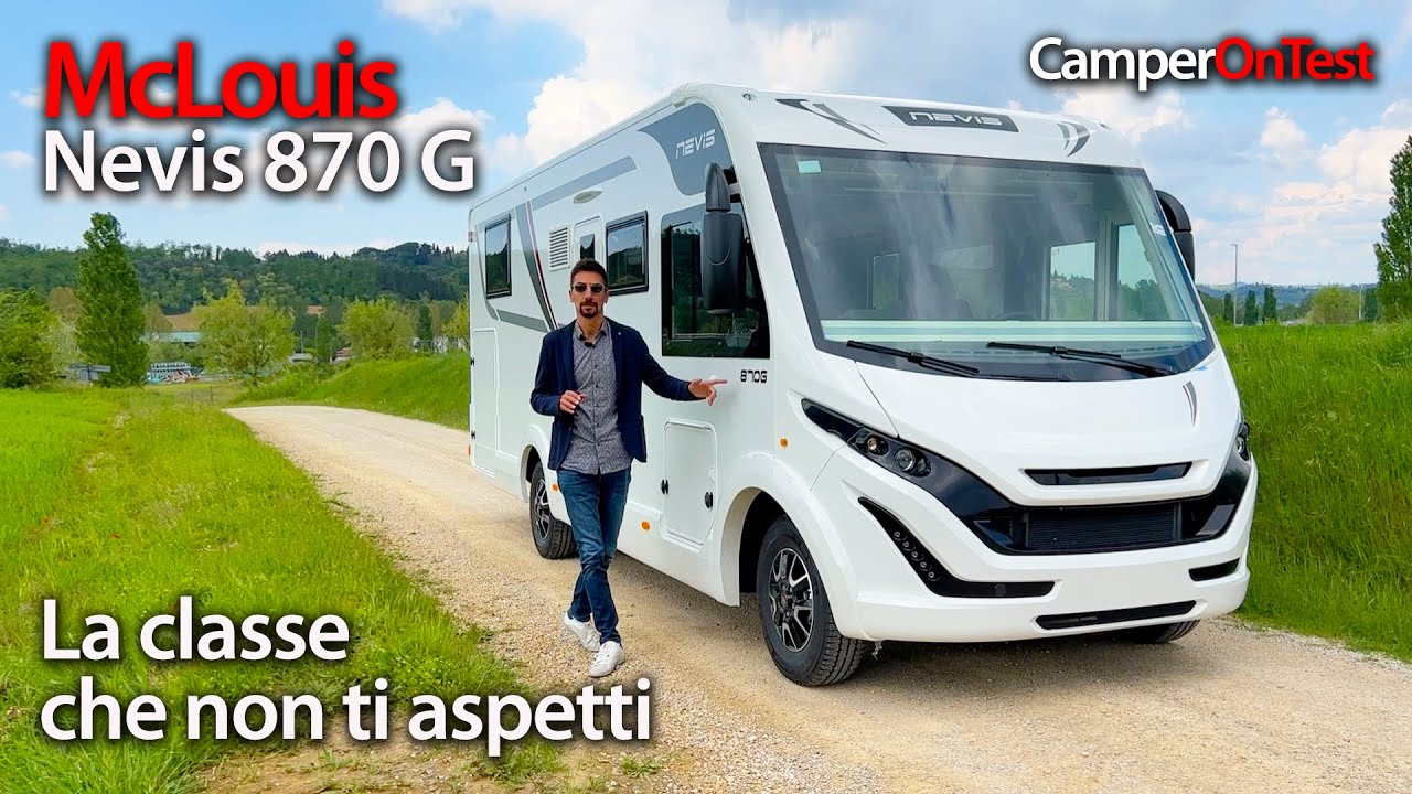 McLouis Nevis 870 G: letti gemelli e living face-to-face con un tocco di classe ed eleganza