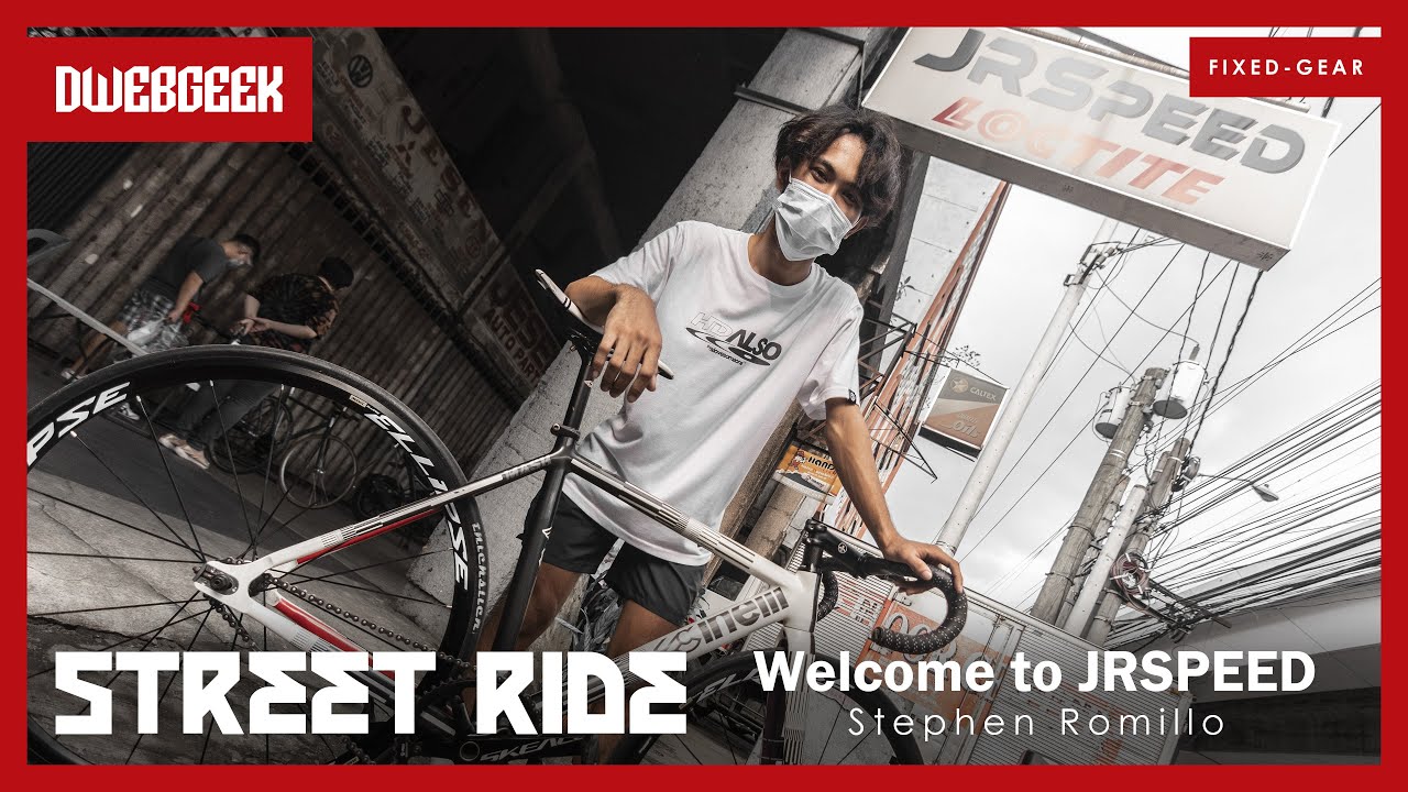 Street Ride—Welcome Rotonda to JRSPEED / Stephen Romillo (FIXED-GEAR) | DWEBGEEK [4K]