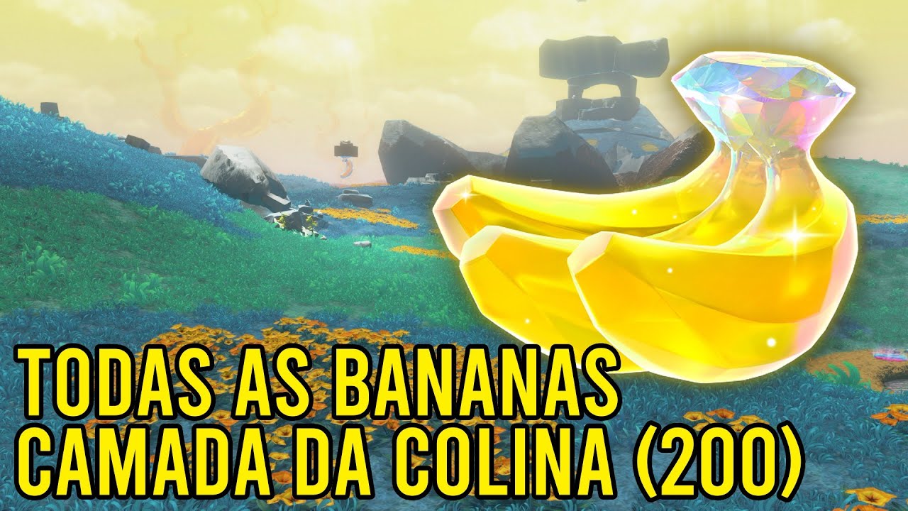 Todos os Cristais de Banândio da Camada da Colina (200) - Donkey Kong Bananza PT-BR