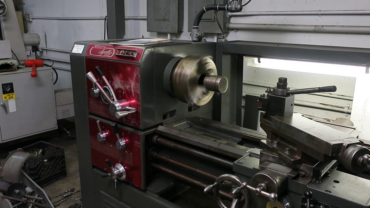 Voest Apollo 20 x 56 Gap Bed Engine Lathe Model 500 Part 2