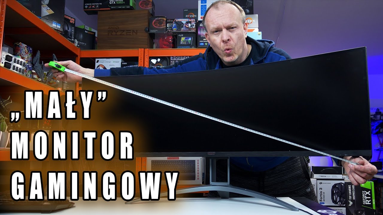 AOC AG493UCX - niewielki monitor gamingowy... test