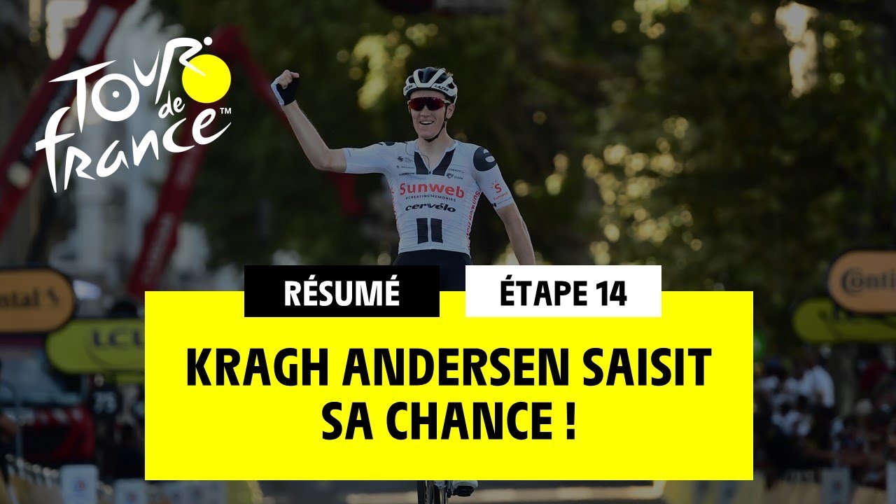 #TDF2020 - Étape 14 - Kragh Andersen saisit sa chance !