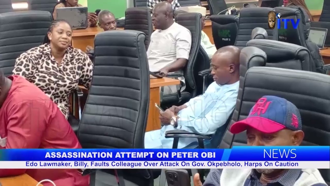 Edo Lawmakers, Billy, Faults Colleague Over Attack On Gov. Okpebholo, Harps On Caution