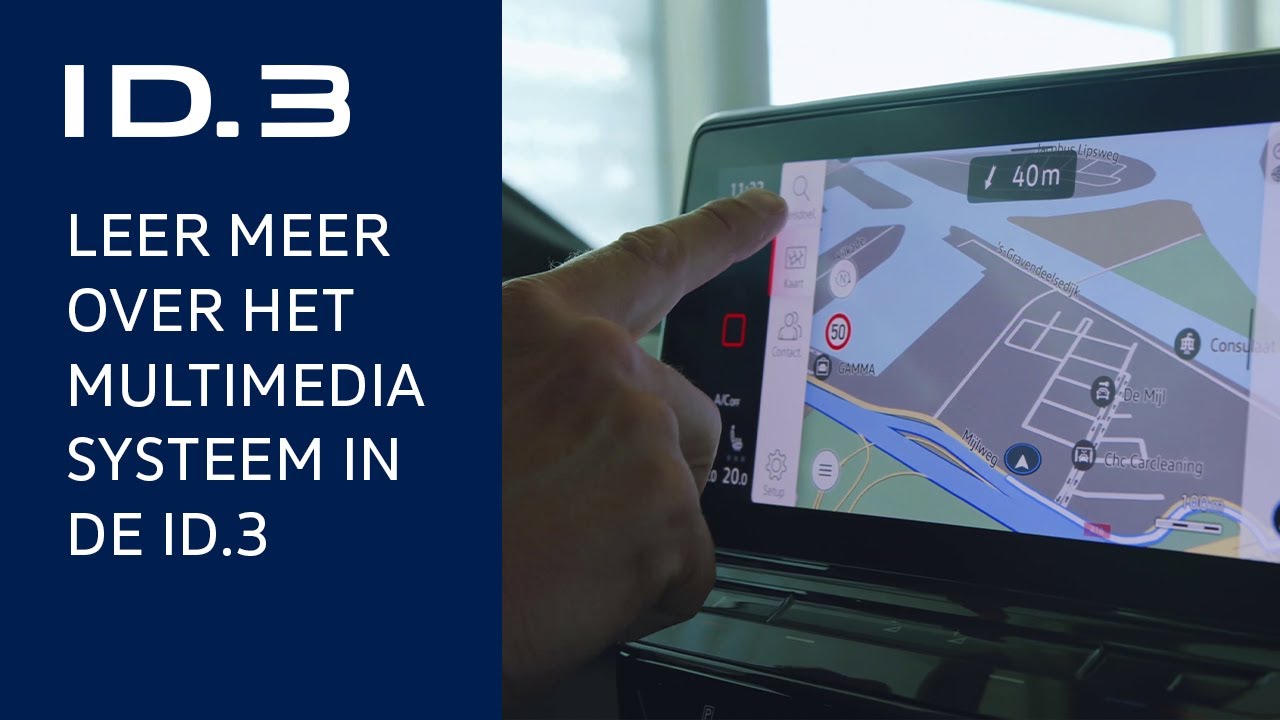 Wat kan het multimedia systeem van de ID.3? | Volkswagen ID.3 | Pouw