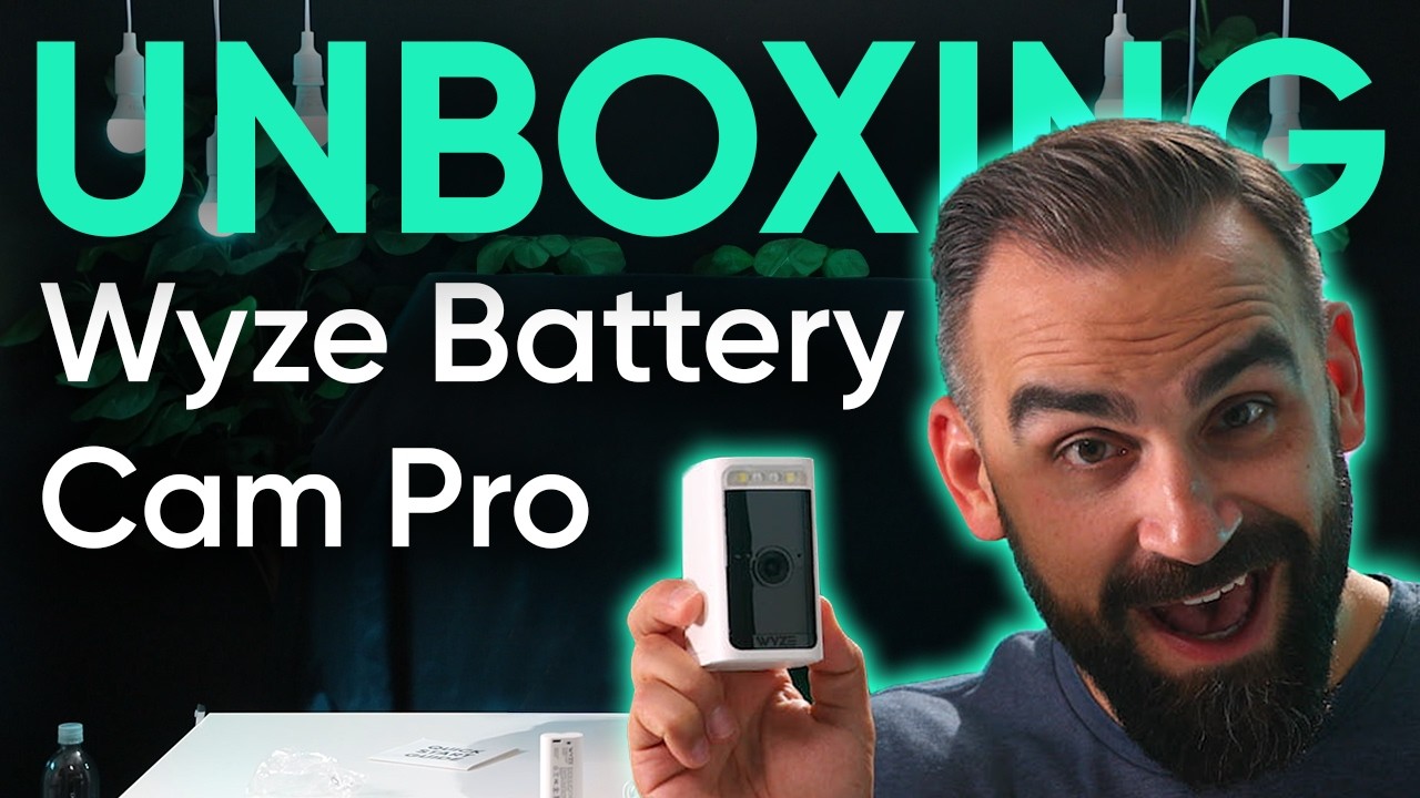 Распаковка Wyze Battery Cam Pro