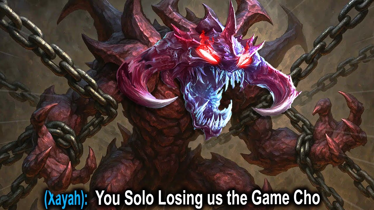 Non-Stop Jungle Ganks, Teammates blaming me and My Cho'GOD activated SERIOUS MODE | s15 Gameplay