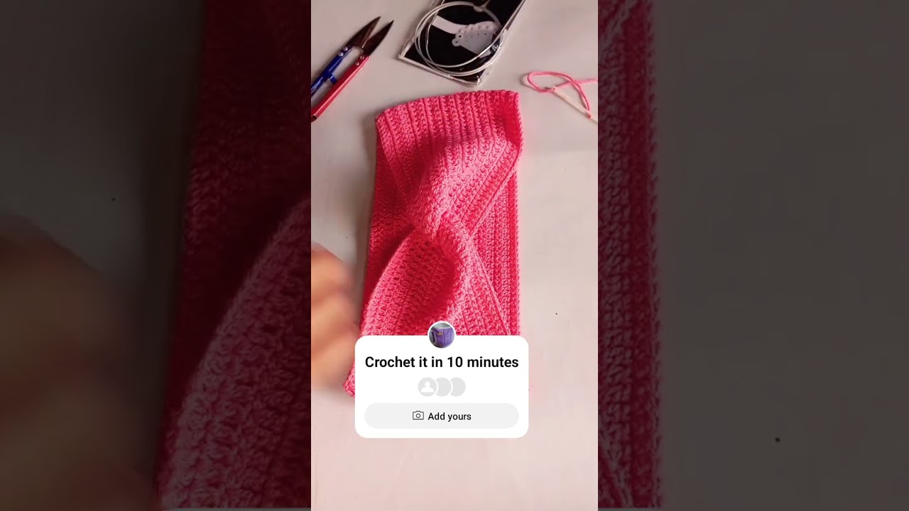 Open challenge ! Crochet tutorial for beginners #crochetfreepattern #easycrochettutorial