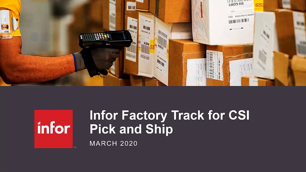 Pick and Ship
