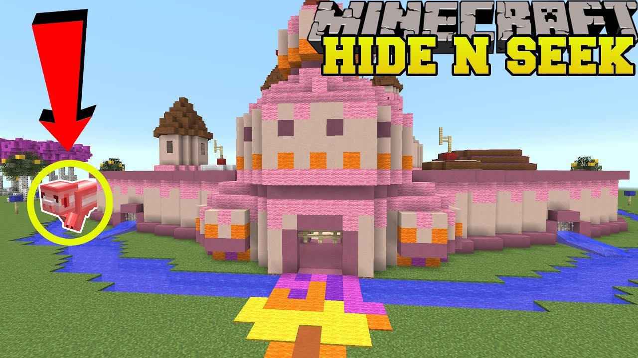Minecraft: КОНФЕТНЫЕ МОБЫ ПРЯТКИ!! - Morph Hide And Seek - Мини-игра с модами