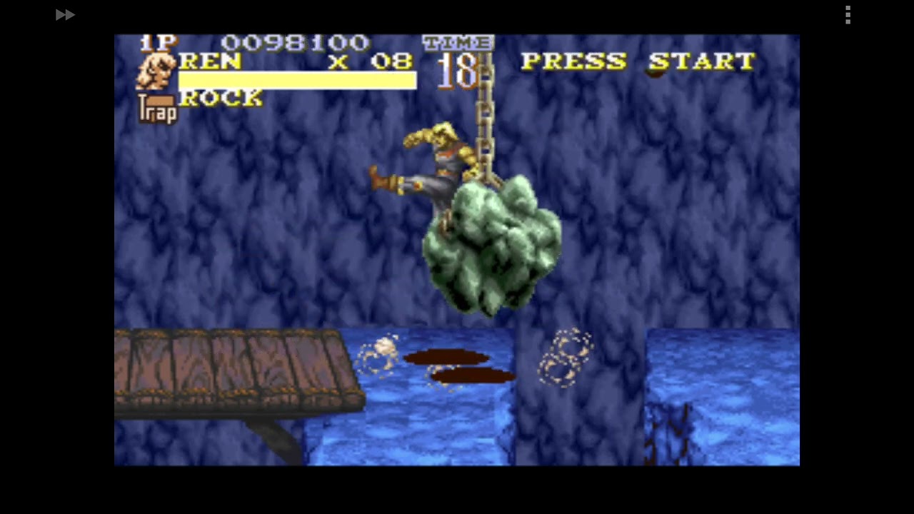 Snes. The pirates of Dark water. Levels 1--3. Android.