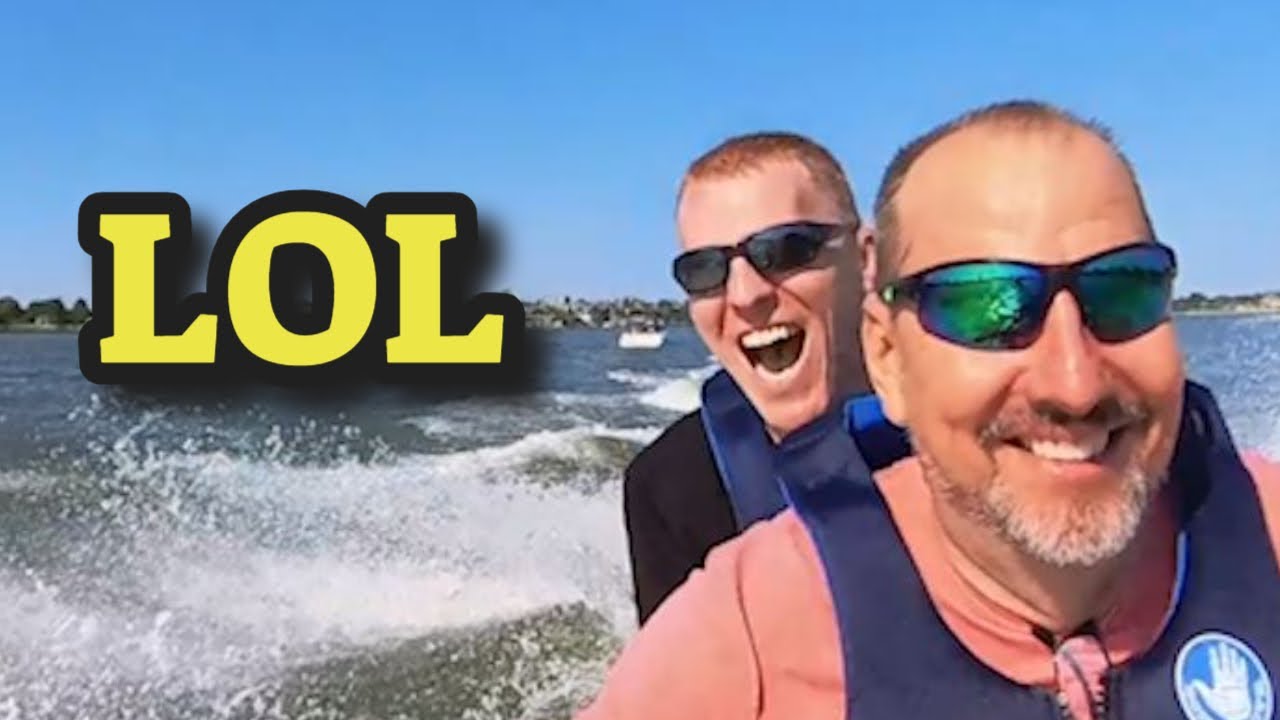 Non Stop Laughing on Jet Ski