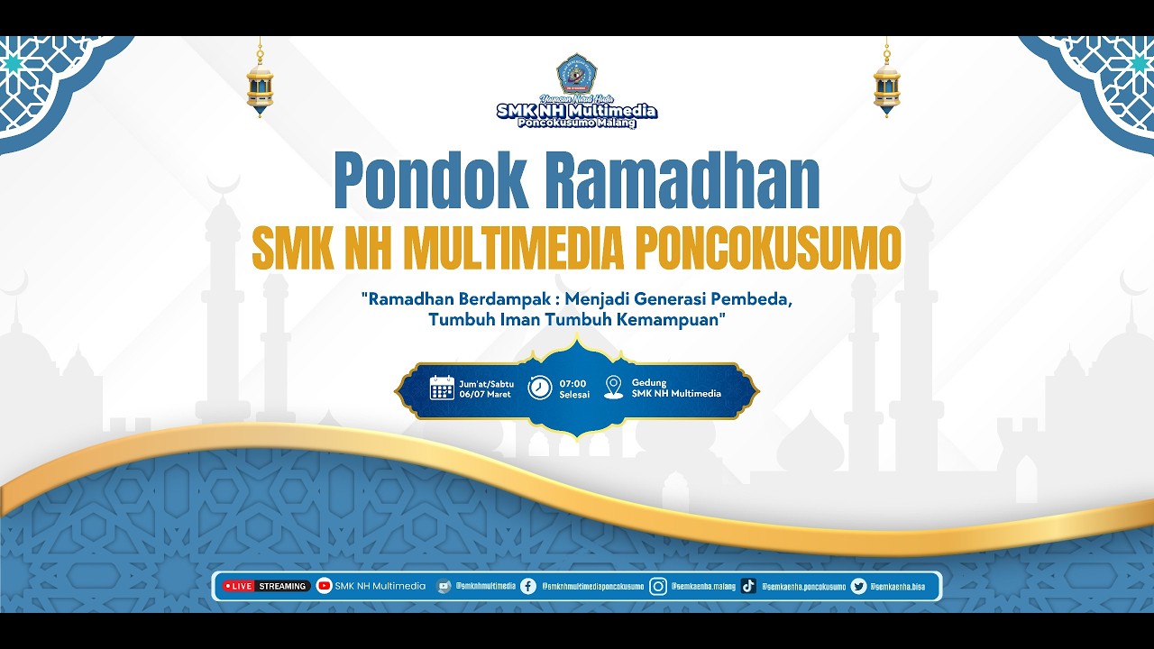 PONDOK RAMADHAN |SMK ENHA MULTIMEDIA PONCOKUSUMO