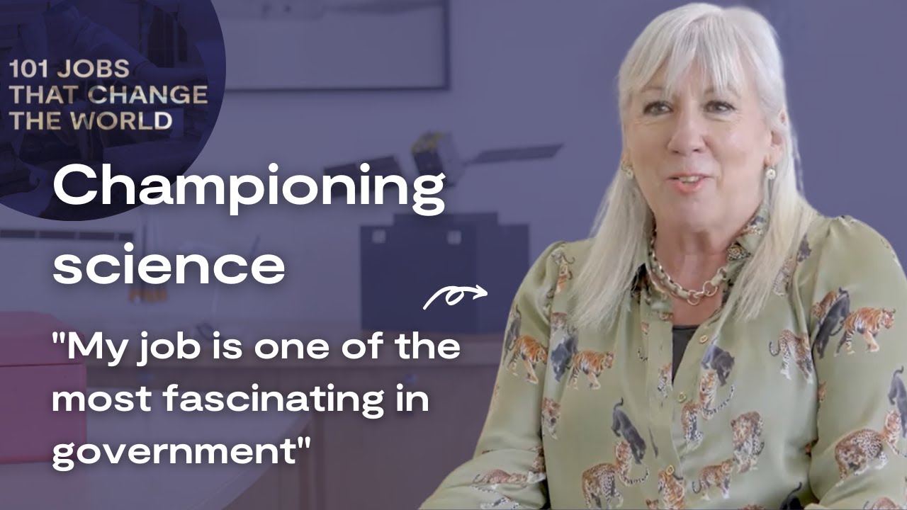 Opening up science and technology to all l Science Minister - 101 Jobs that Change the World (Ep 5)