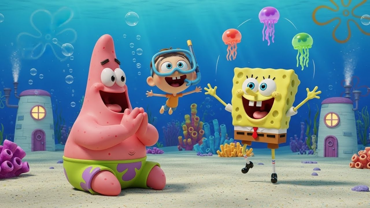 Bob Esponja Fez Malabarismos com Abacaxis | Canções Infantis e Cantigas