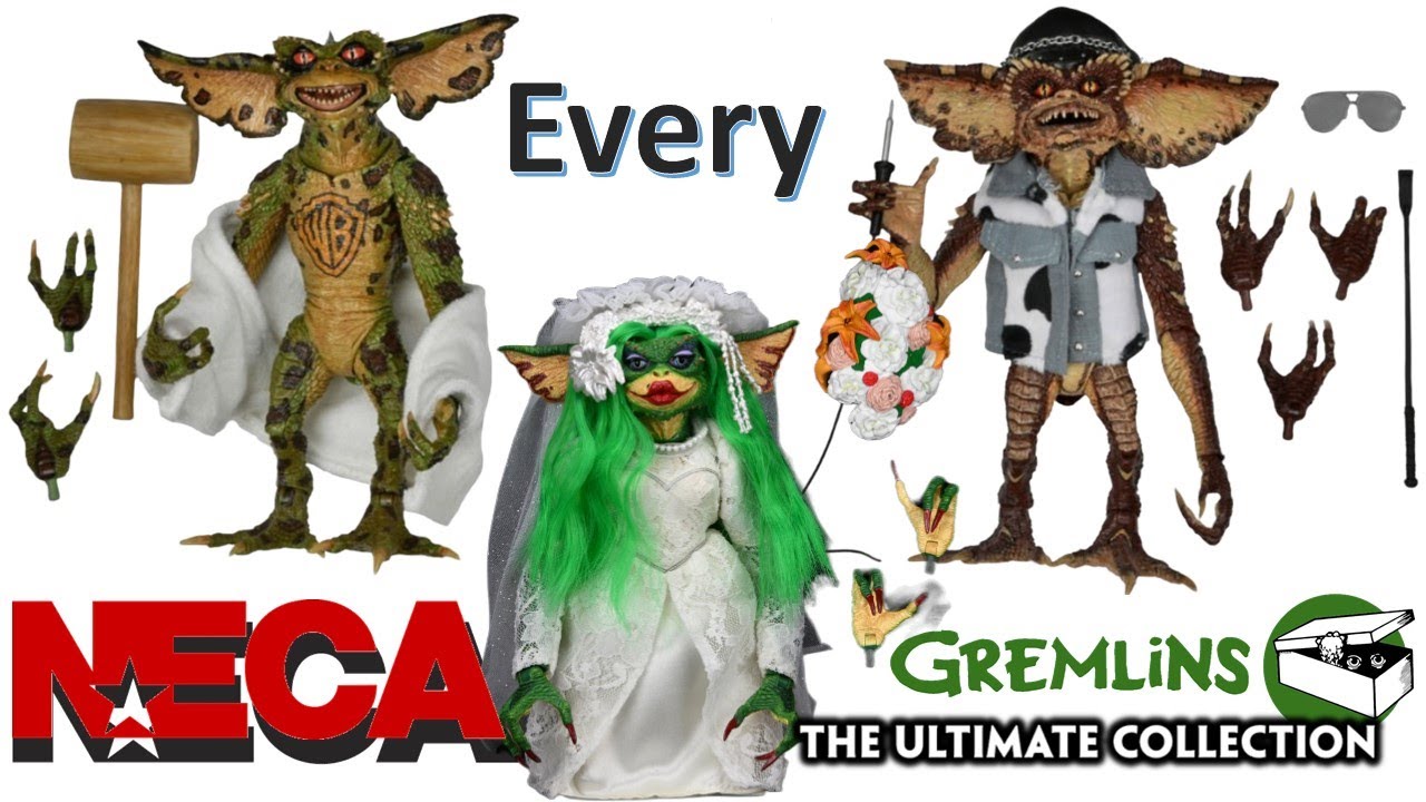*see newer video* Every NECA Ultimate Collection Gremlins & Gremlins 2 the New Batch Comparison List