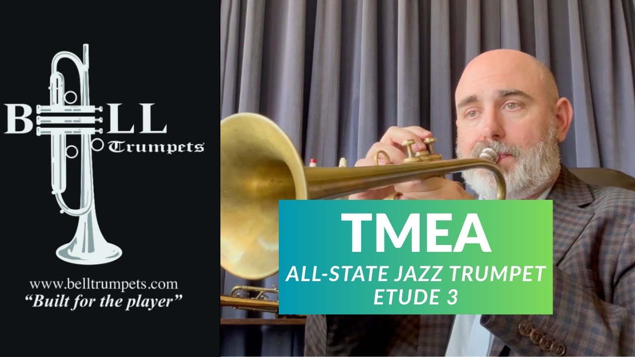 TMEA All State Jazz Trumpet Etude 3 Improv