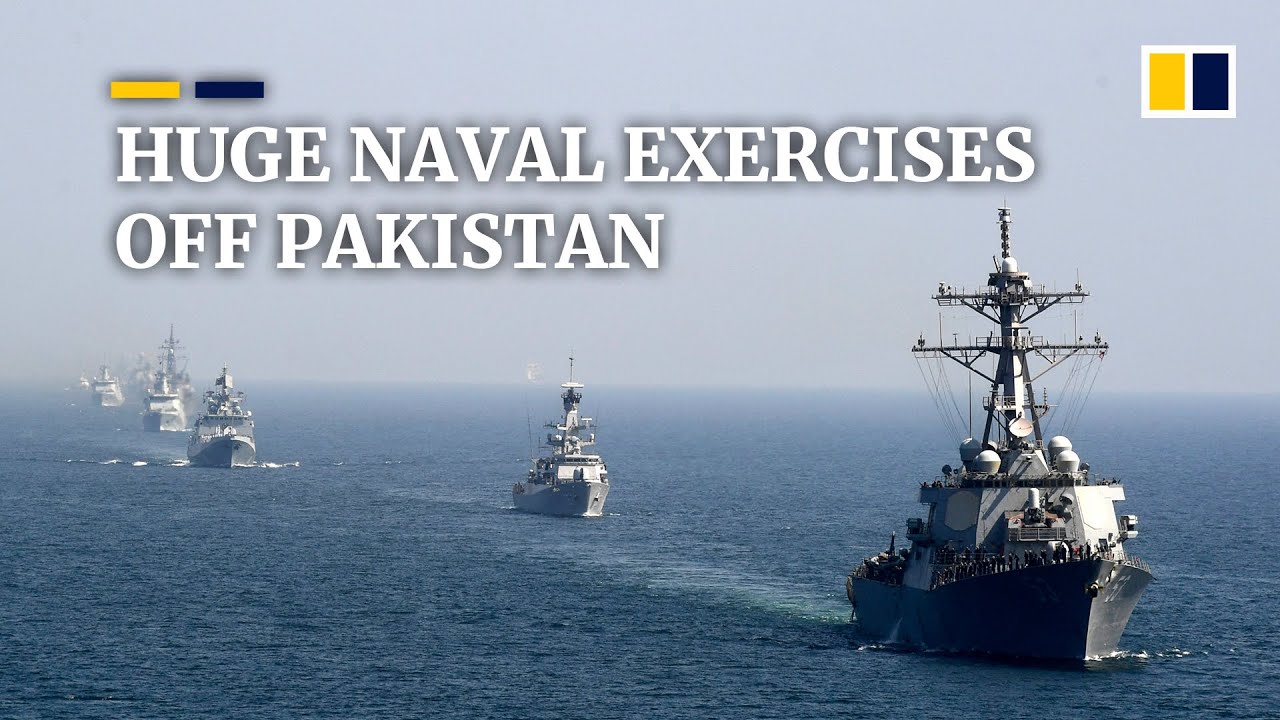 Pakistan hosts joint naval drills including the US, China and Russia