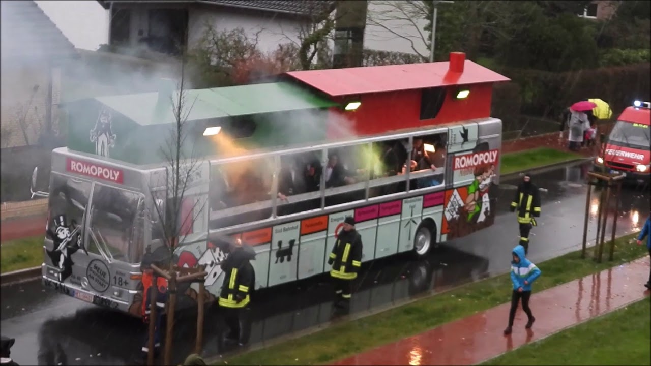 Faschingsumzug in Marne Rosenmontag 2020