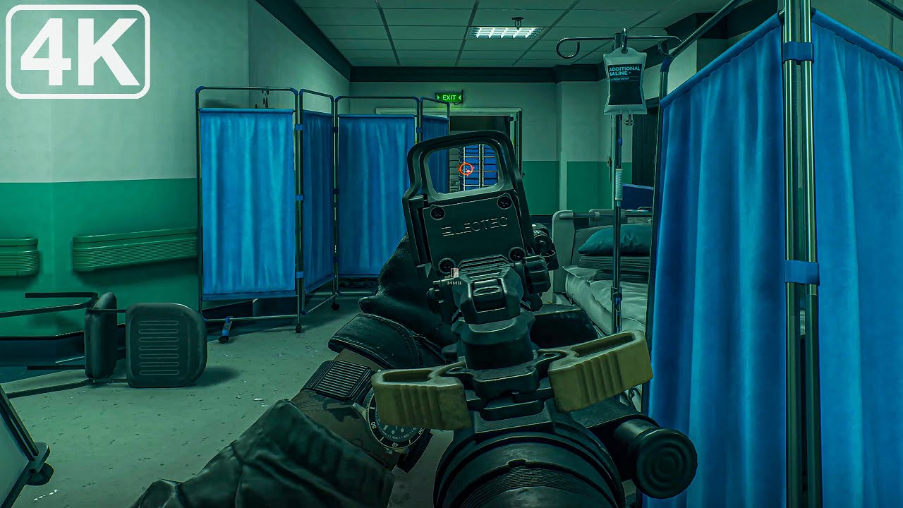 Hospital Shoot-Out , Counterterrorism Raid｜Ready or Not｜4K