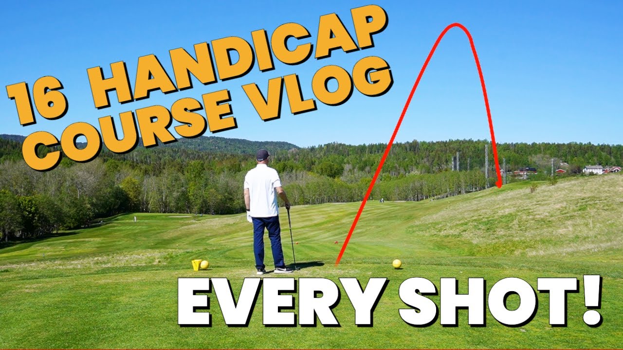 Every shot of a 16 handicap golfer - Golf Vlog