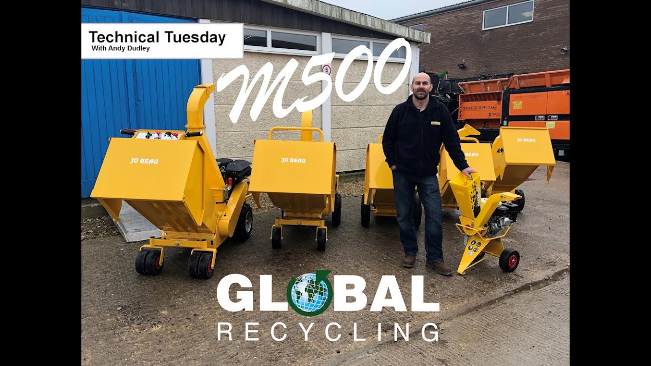 Global Recycling Solutions Ltd - Technical Tuesday Jo Beau M500 Chipper