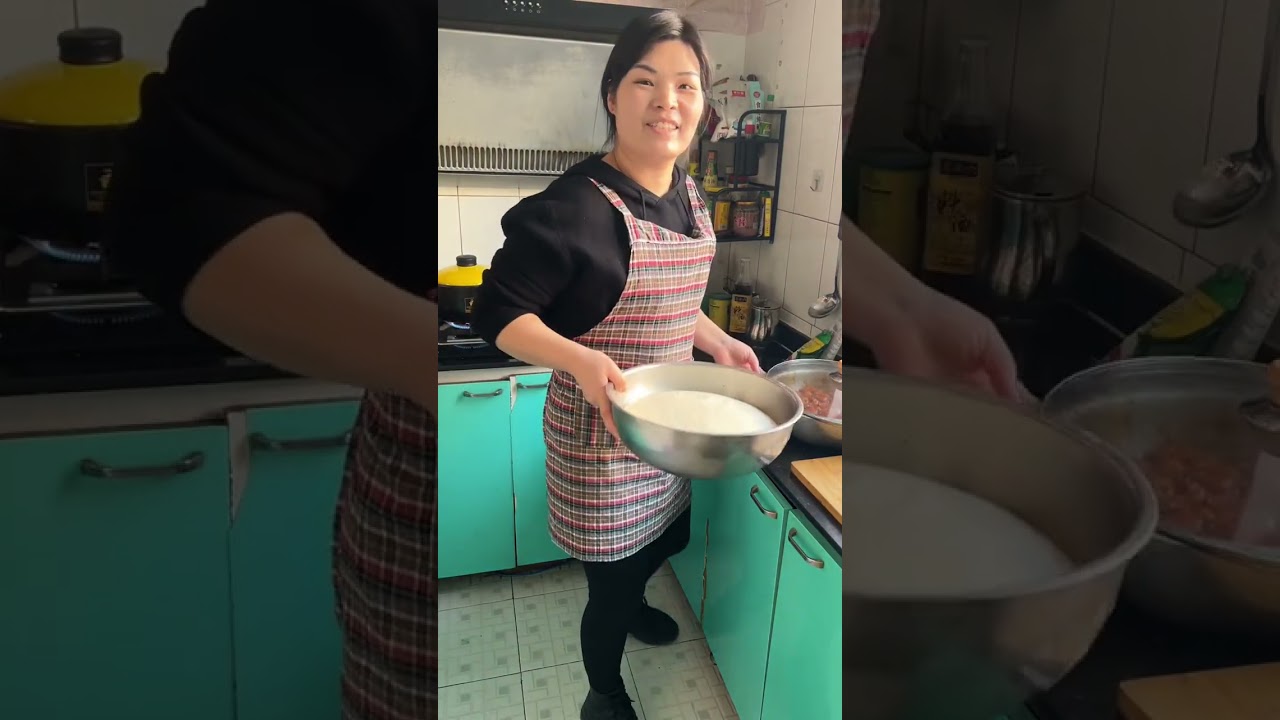 孩子们爱吃麦多馅饼，今天自己在家亲手做#我的乡村生活