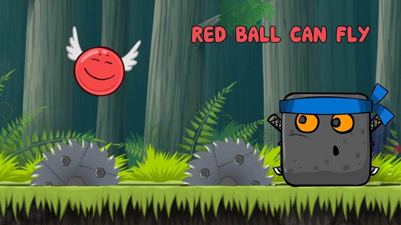Red Ball 4 | What If Red Ball Could FLY? Ep 2