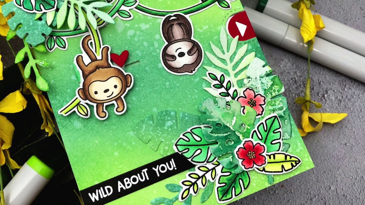 Interactive Cards by Jess: Wild About You Slider Card