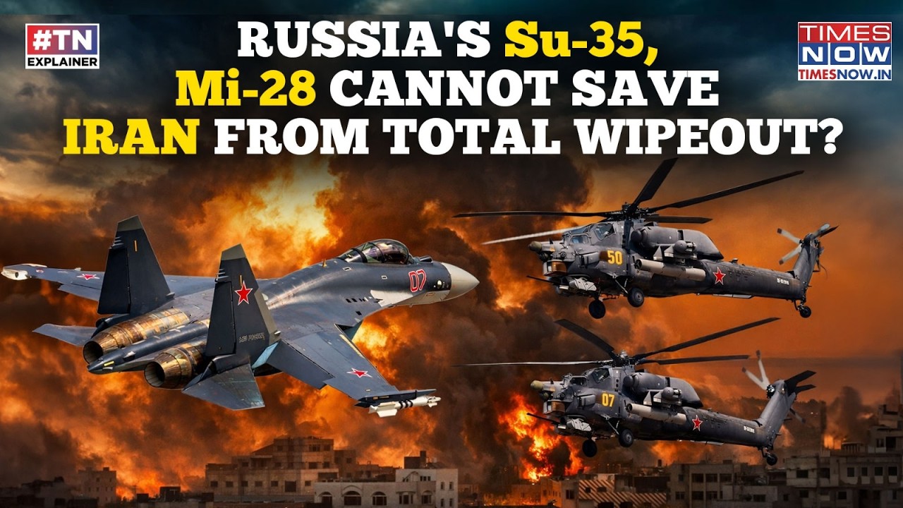Iran Stares At Total Wipeout, Despite Russia's Su-35 Jets, Mi-28 Choppers, IRGC Can't Save Khamenei?