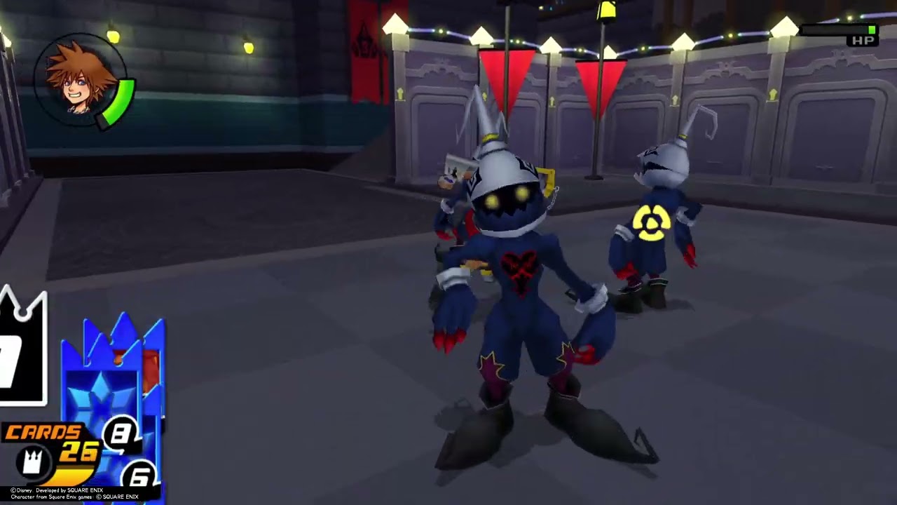 KINGDOM HEARTS  Re chain OF Memories try to level up 99 in Traverse Town on #ps5 part 21