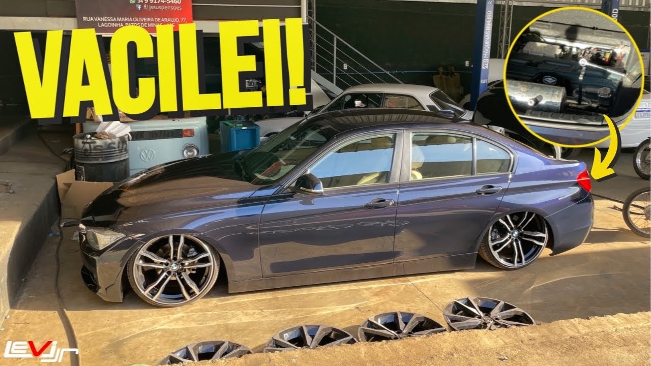 DEIXEI A REVISÃO NA SUSPENSÃO A AR DA BMW PASSAR DA HORA!