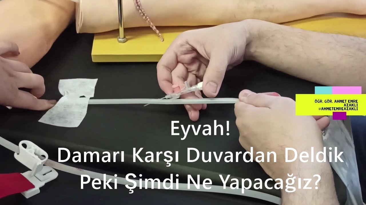 Damar Yolunun Mantığı - 3 (Damar Karşı Duvardan Delinirse Nasıl Kurtarılır?)