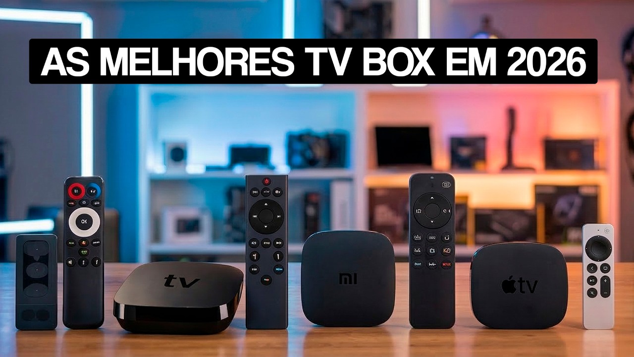5 Melhores TV BOX e Sticks de 2026: Transforme sua TV em 4K!