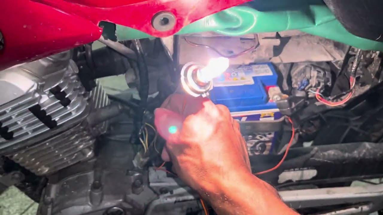 Como testar o estator da YBR